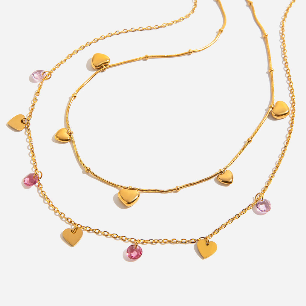 Damen Halskette mit Schmetterlingsanhänger und hypoallergener Edelstahlverarbeitung Shop Nory