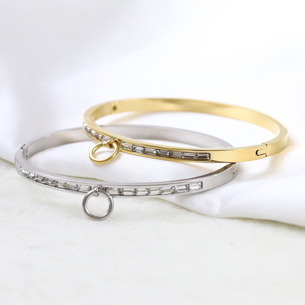 Damen Armband mit funkelnden Zirkonia und elegantem Design Shop Nory