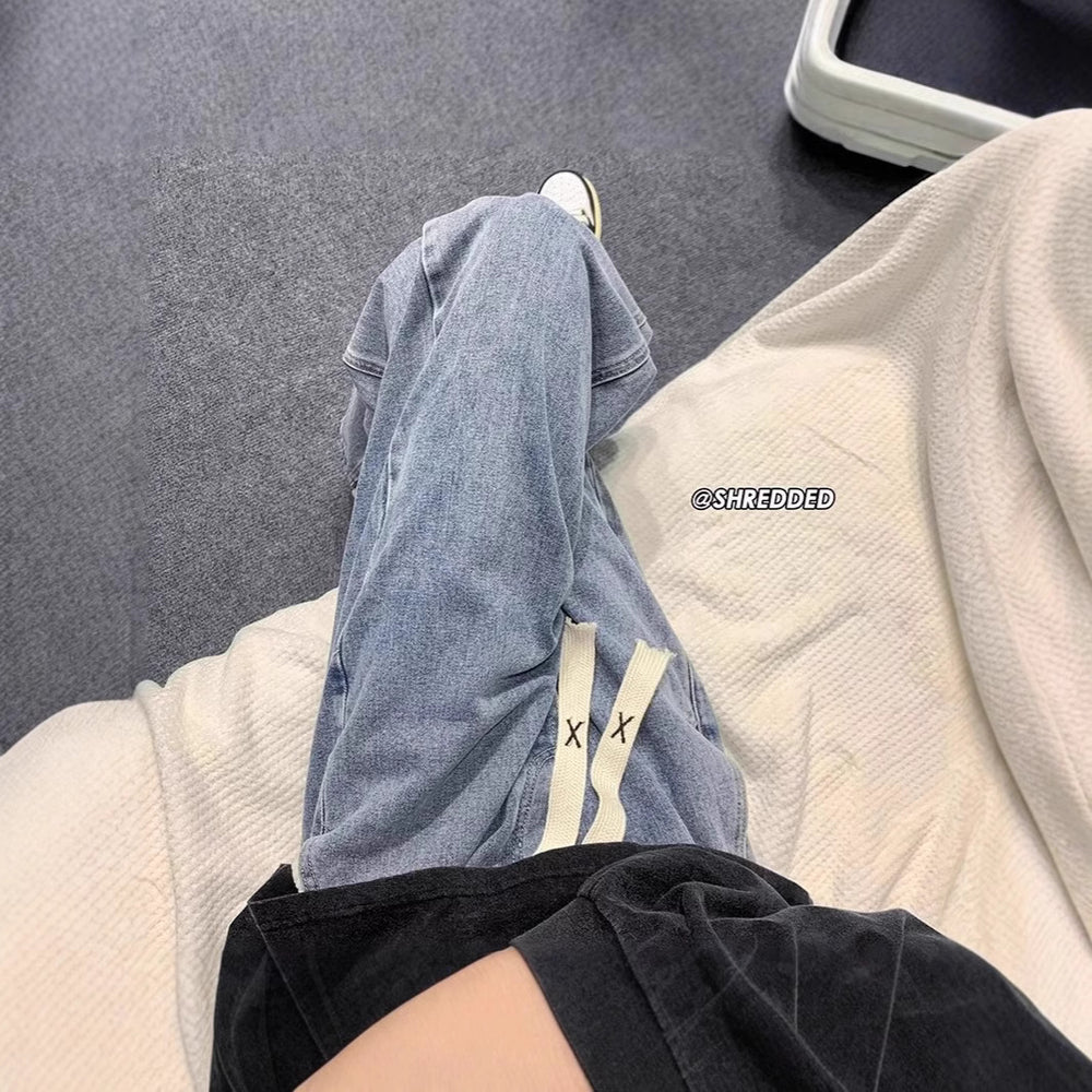 Herren Bequeme weite Jeans Shop Nory