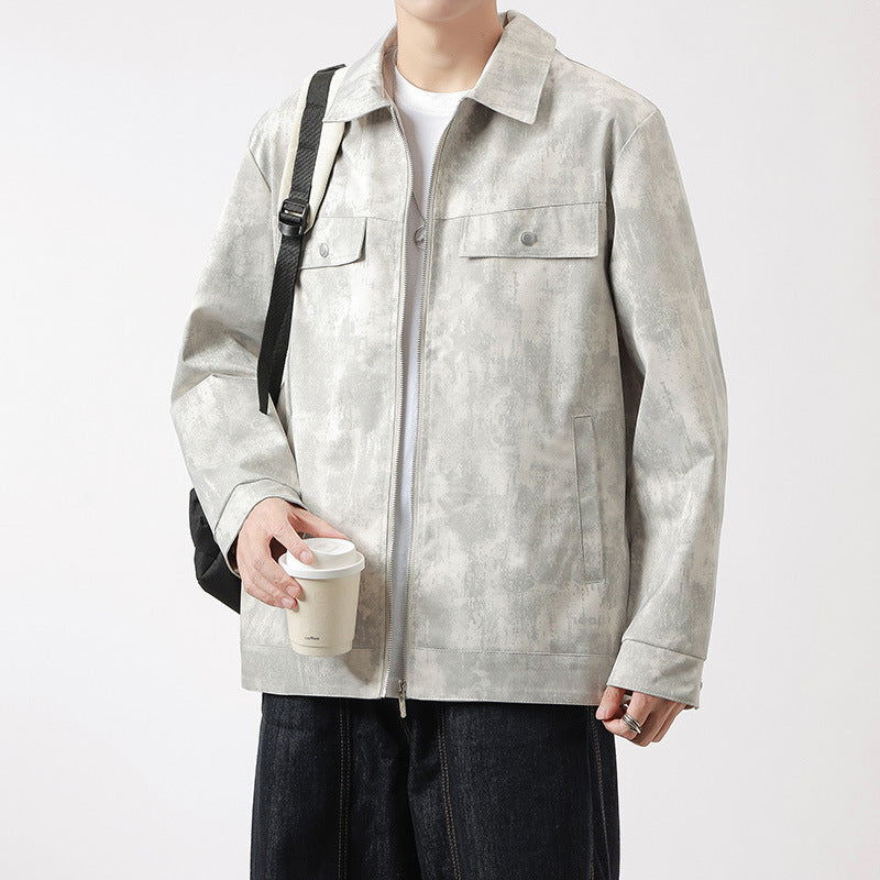 Herren Modische Arbeitsjacke im minimalistischen Design Shop Nory