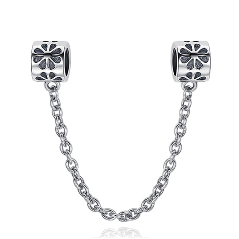 Facettierter Kristall-Charme Perlenanhänger Für Charm-Armband mit Zirkonia-Einfassung