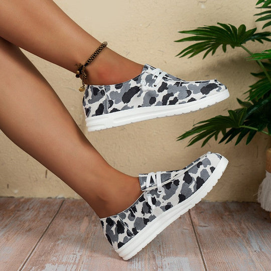 Damen bequeme und stylische Slip-On Sneakers