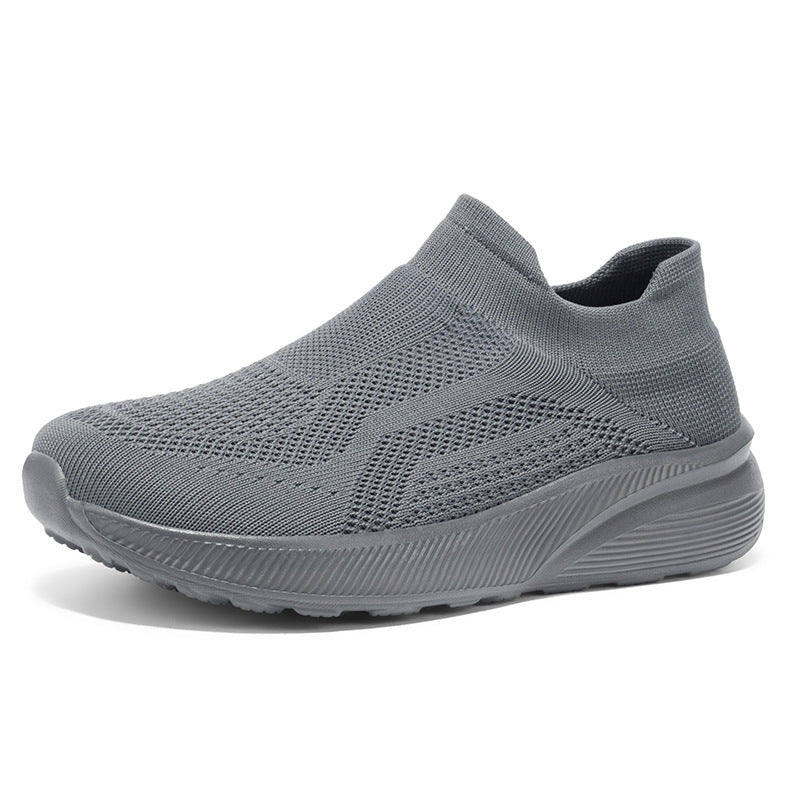 Unisex Atmungsaktiver Strick-Slipper-Sneaker mit Memory-Fußbett Shop Nory