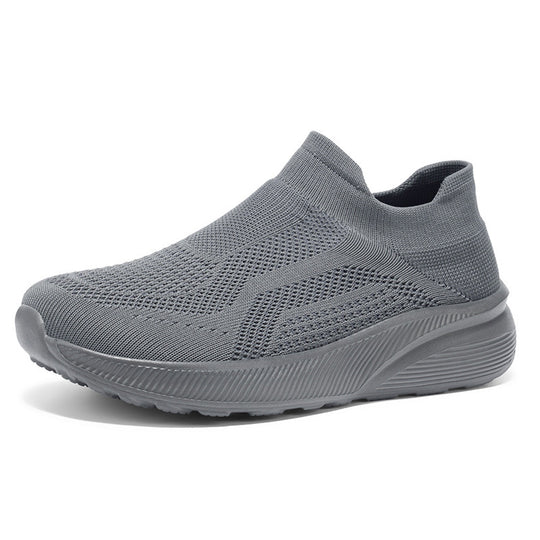 Unisex Atmungsaktiver Strick-Slipper-Sneaker mit Memory-Fußbett Shop Nory