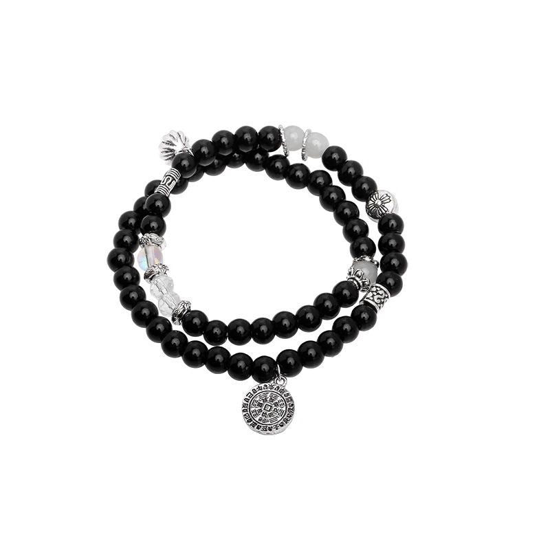 Damen Armband mit edlen Natursteinen und schimmernden Akzenten Shop Nory
