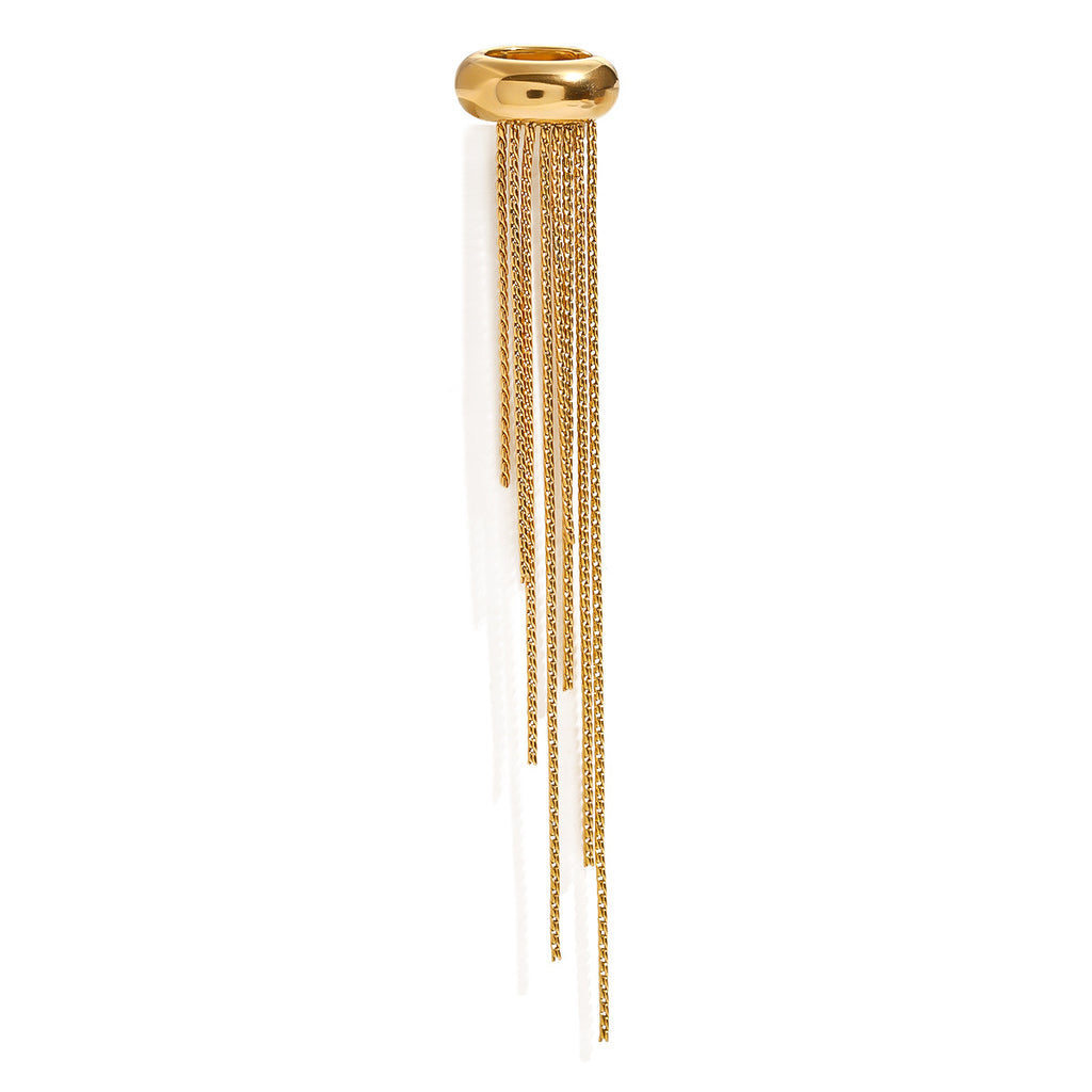 Damen Ohrhänger mit eleganten Kettenfransen aus hypoallergenem Edelstahl Shop Nory