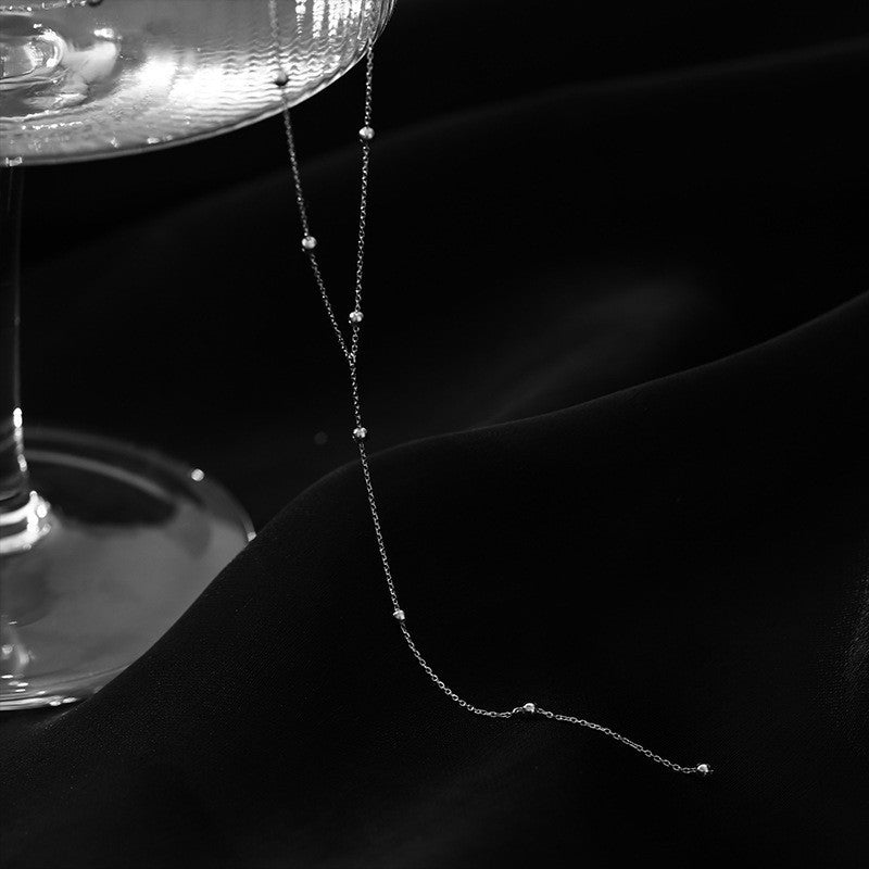 Damen Kette mit funkelnden Zierteilen Shop Nory