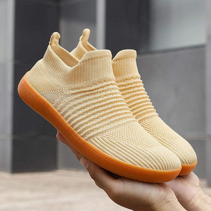 Unisex nan sockenähnlicher Stricksneaker mit elastischem Schaft und rutschfester Gummisohle