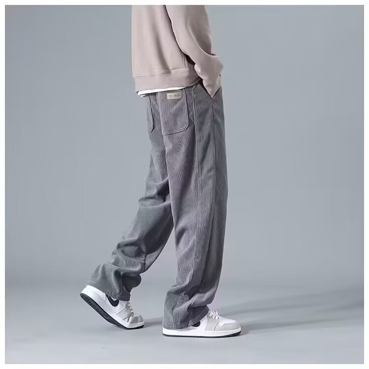 Herren Lässige Cord-Jogginghose mit Komfortbund Shop Nory