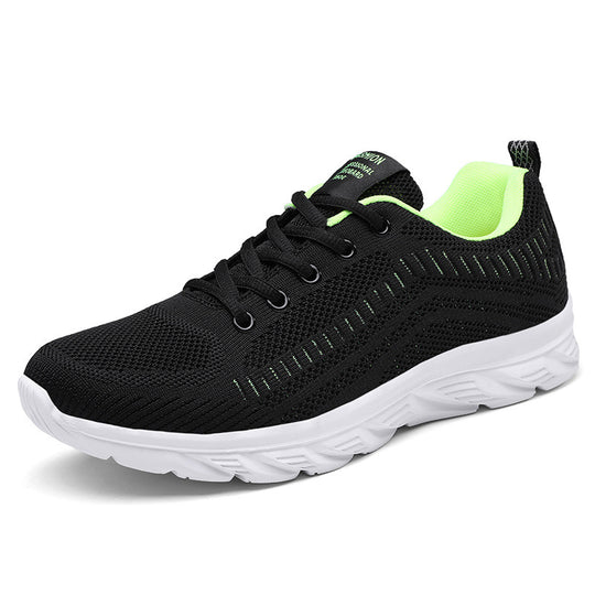 Herren Atmungsaktiver Strick-Laufsneaker mit dämpfender Wellen-EVA-Sohle Shopy Nory