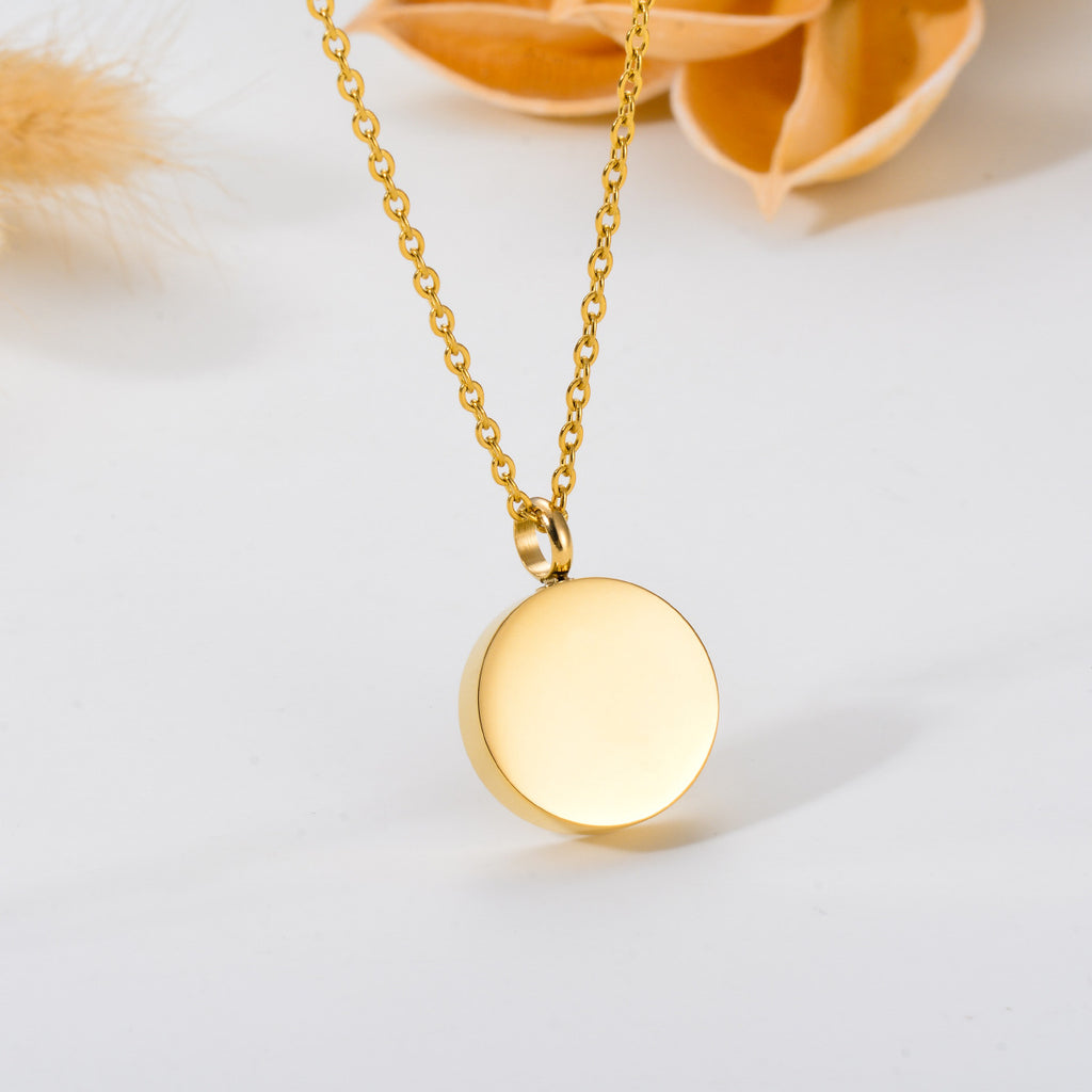 Damen Halskette mit personalisierbarem Medaillon Shop Nory