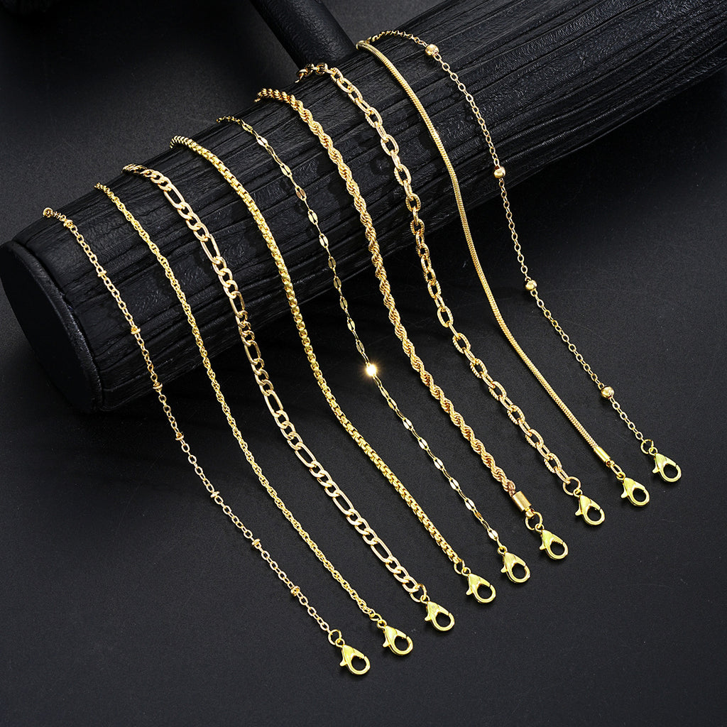 Damen Armband-Set mit filigranen und modernen Kettenstrukturen Shop Nory