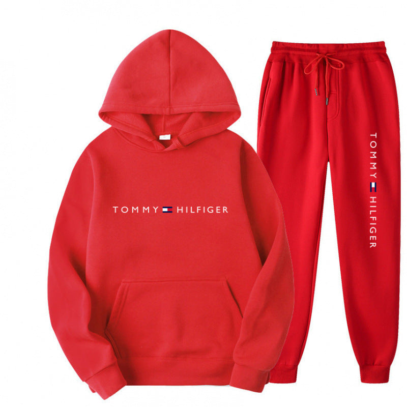 Damen Sweatanzug mit gemütlichem Kapuzensweater und lässiger Jogginghose Shopnory