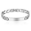 Herren Edelstahl-Armband mit modernem Gliederdesign Shop Nory