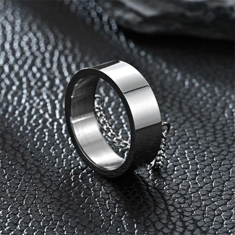 Herren Ring mit innovativem Kettenanhänger Shop Nory