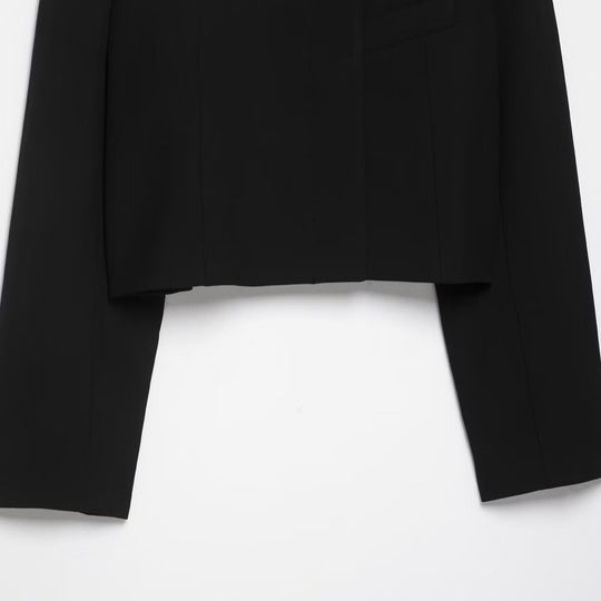 Damen Kurzblazer im Cropped‑Schnitt mit Stehkragen Shop Nory