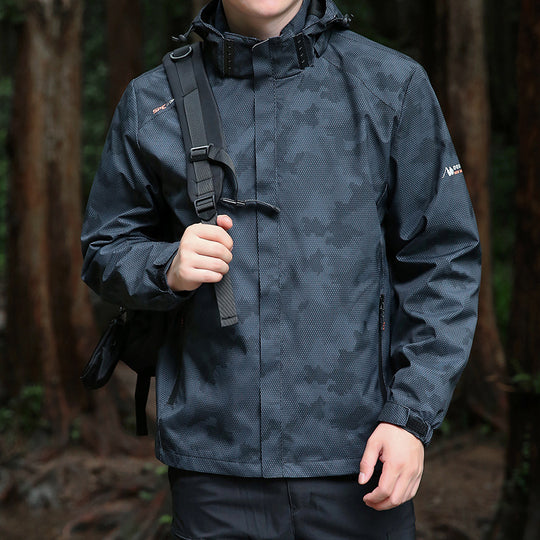 Herren wetterfeste Outdoor-Jacke Shop Nory