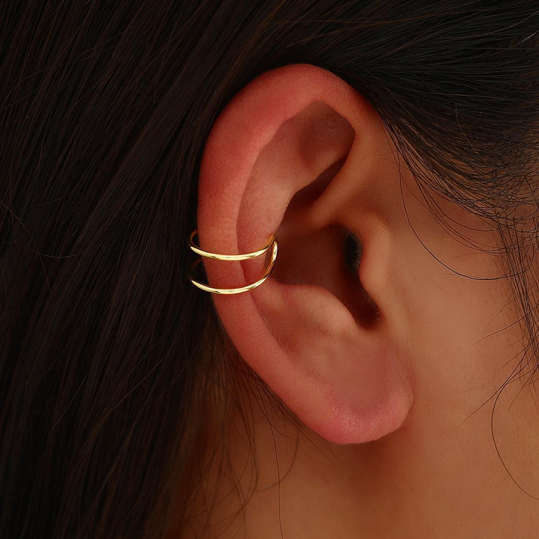 Damen Ohrcuff im modernen, geschwungenen Design Shop Nory