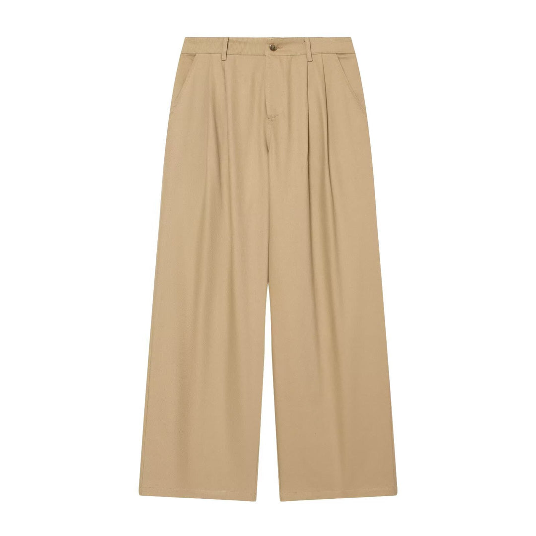 Damen Weite High-Waist Bundfaltenhose Shop Nory