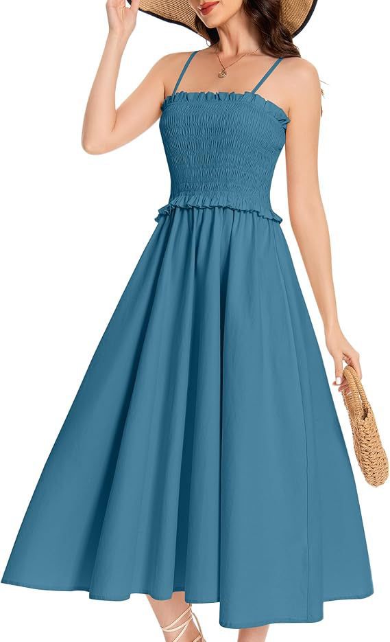 Damen Maxikleid mit geschnürtem Oberteil und fließendem Rock