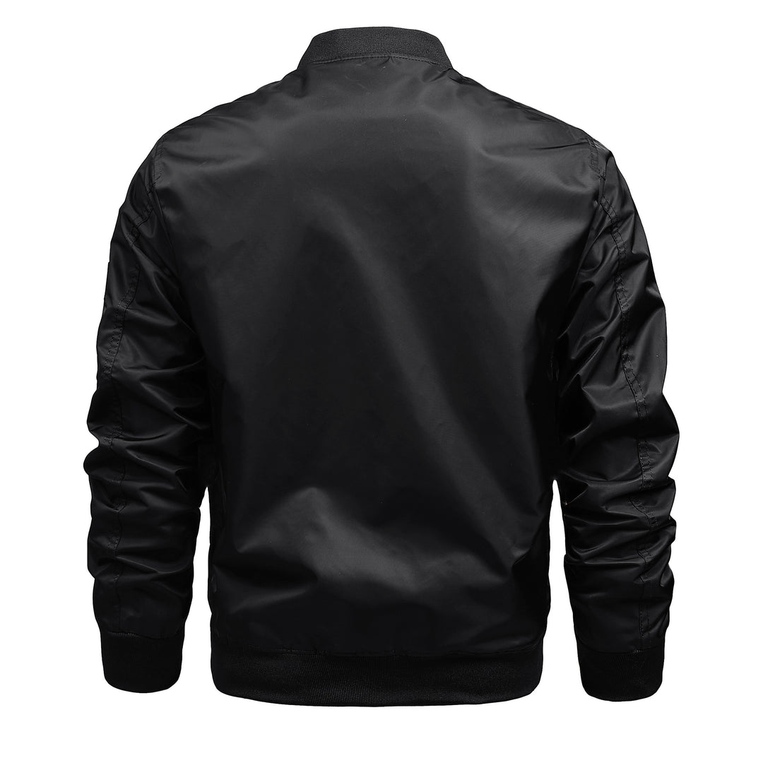 Herren Pilot‑Bomber mit Ärmel‑Organizer, Utility‑Taschen und Rippbündchen Shop Nory