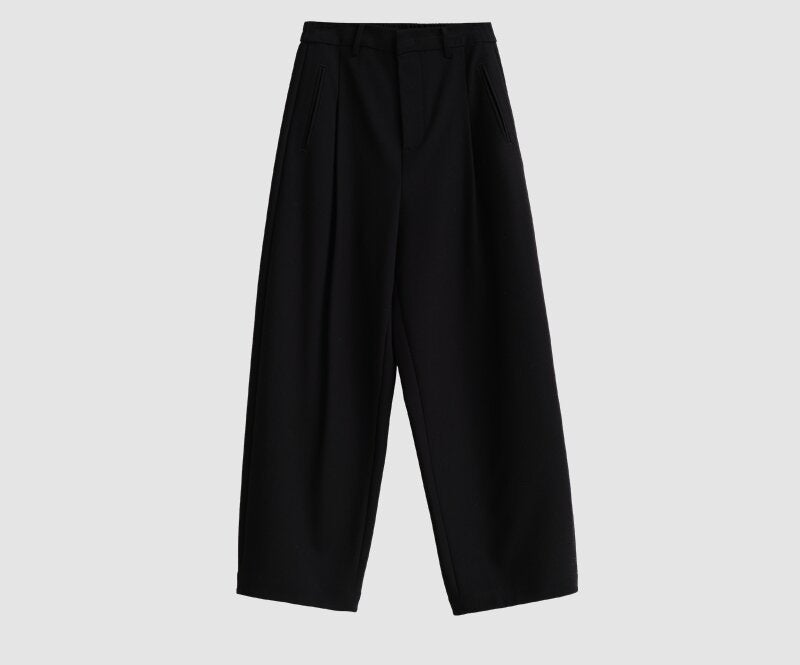 Damen Weit geschnittene High-Waist Anzughose Shop Nory