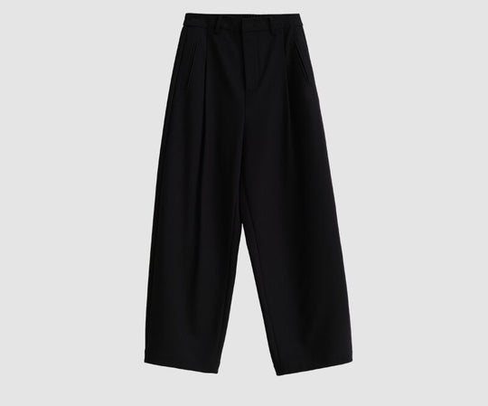 Damen Weit geschnittene High-Waist Anzughose Shop Nory
