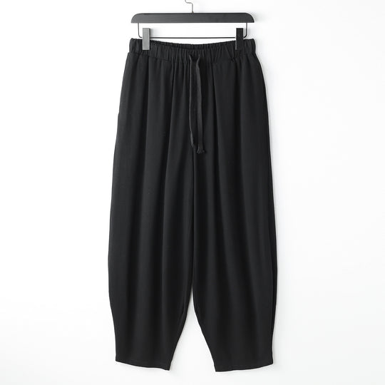 Damen Lässige Harem-Joggerhose mit hohem elastischem Bund und Zugkordel Shop Nory