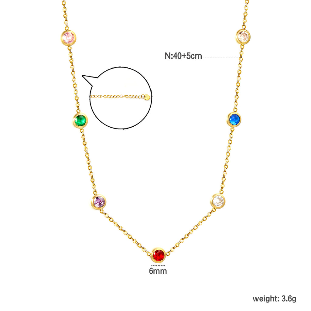 Damen elegante Halskette mit goldplattiertem Design und feinen Perlenakzenten Shop Nory
