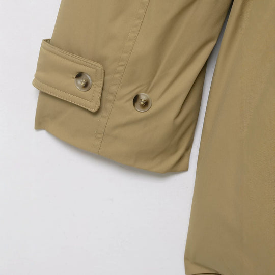 Damen Kurztrench mit Taillengürtel und Schulterklappen Shop Nory