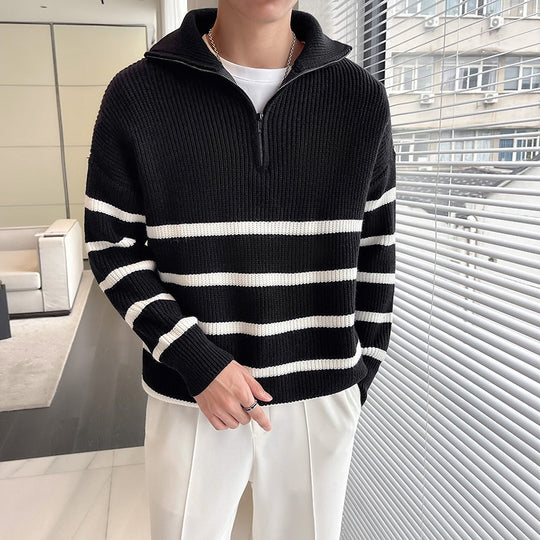 Damen Oversized Pullover mit Reißverschluss Shop Nory