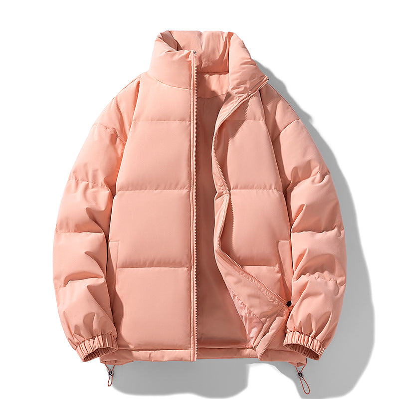 Herren Gepolsterte Pufferjacke mit hohem Stehkragen, winddichter Außenlage und verstellbarem Kordelzugsaum Shop Nory