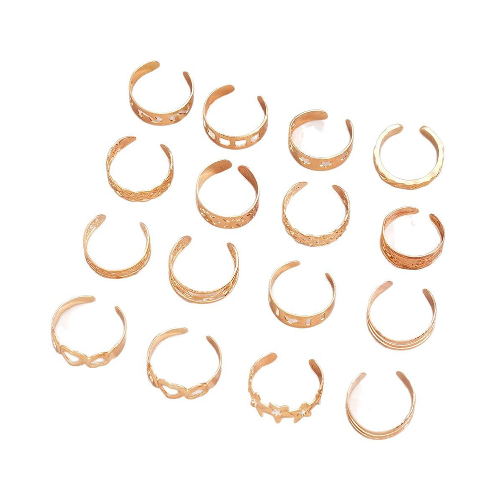 Damen Ring-Set mit einzigartigen Designs und funkelnden Akzenten Shop Nory