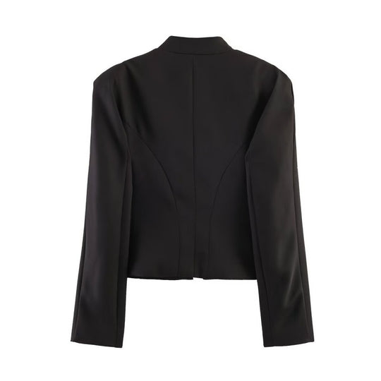 Damen Kurze marschallinspirierte Blazerjacke mit dekorativer Knopfreihe und Kordelbesatz Shop Nory