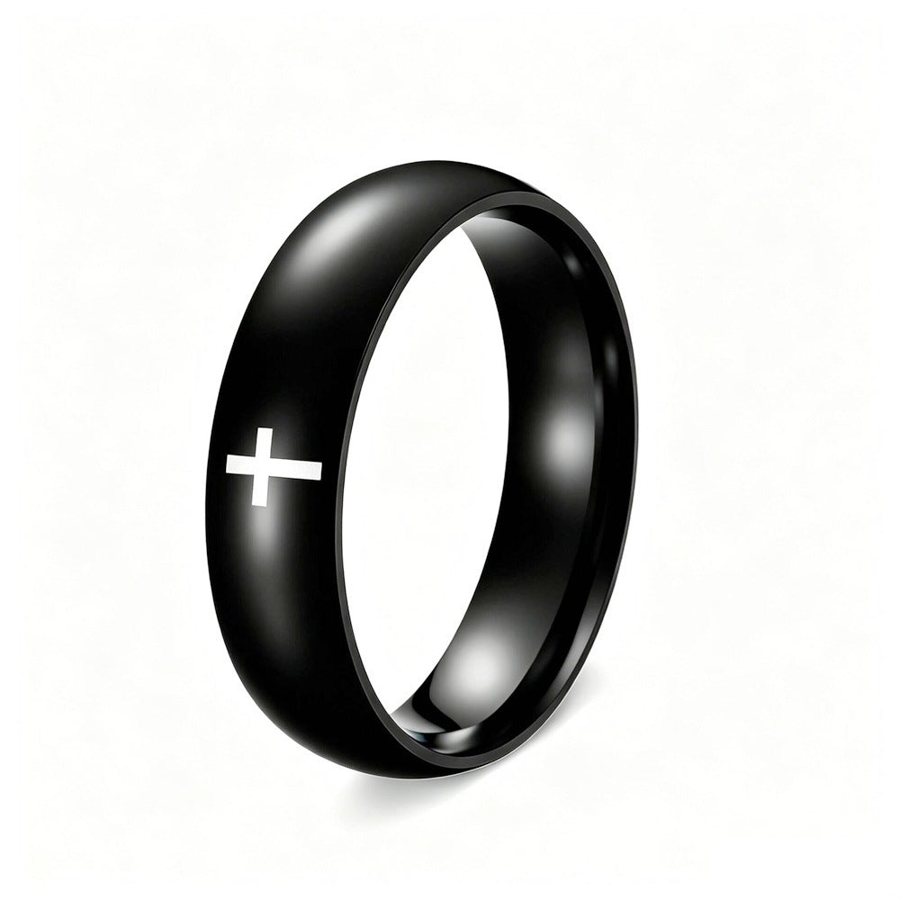 Herren Ring mit minimalistischer Plusgravur Shop Nory