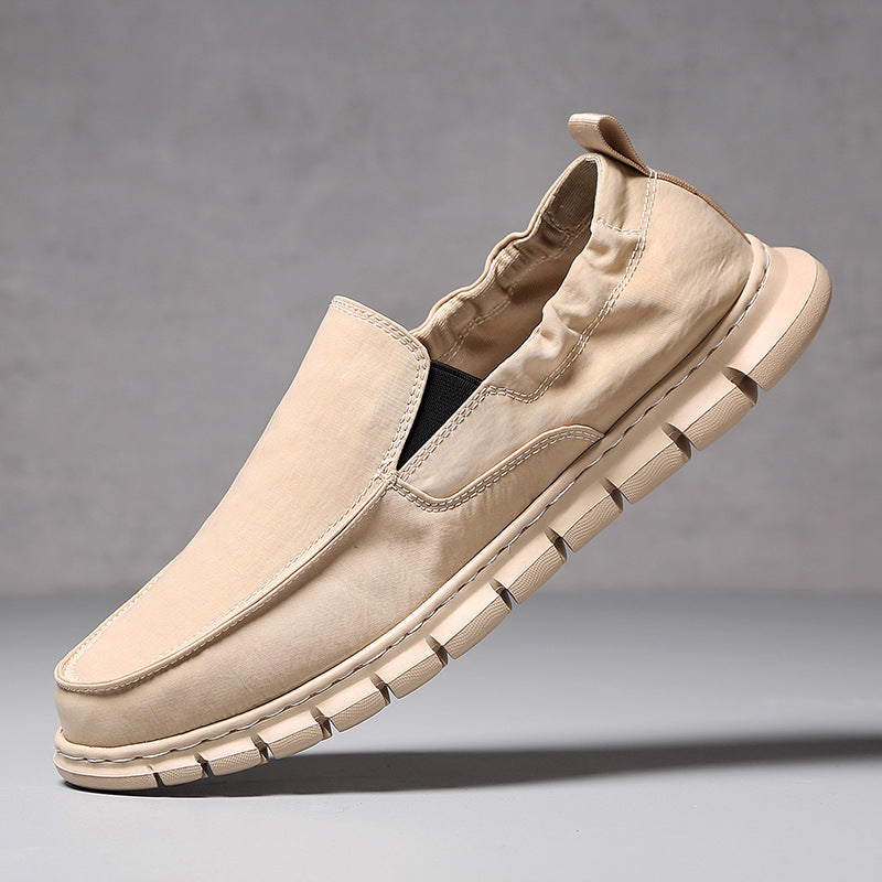 Herren Slipper-Sneaker im Mokassin-Stil mit elastischem Einstieg und segmentierter Komfortsohle Shopy Nory