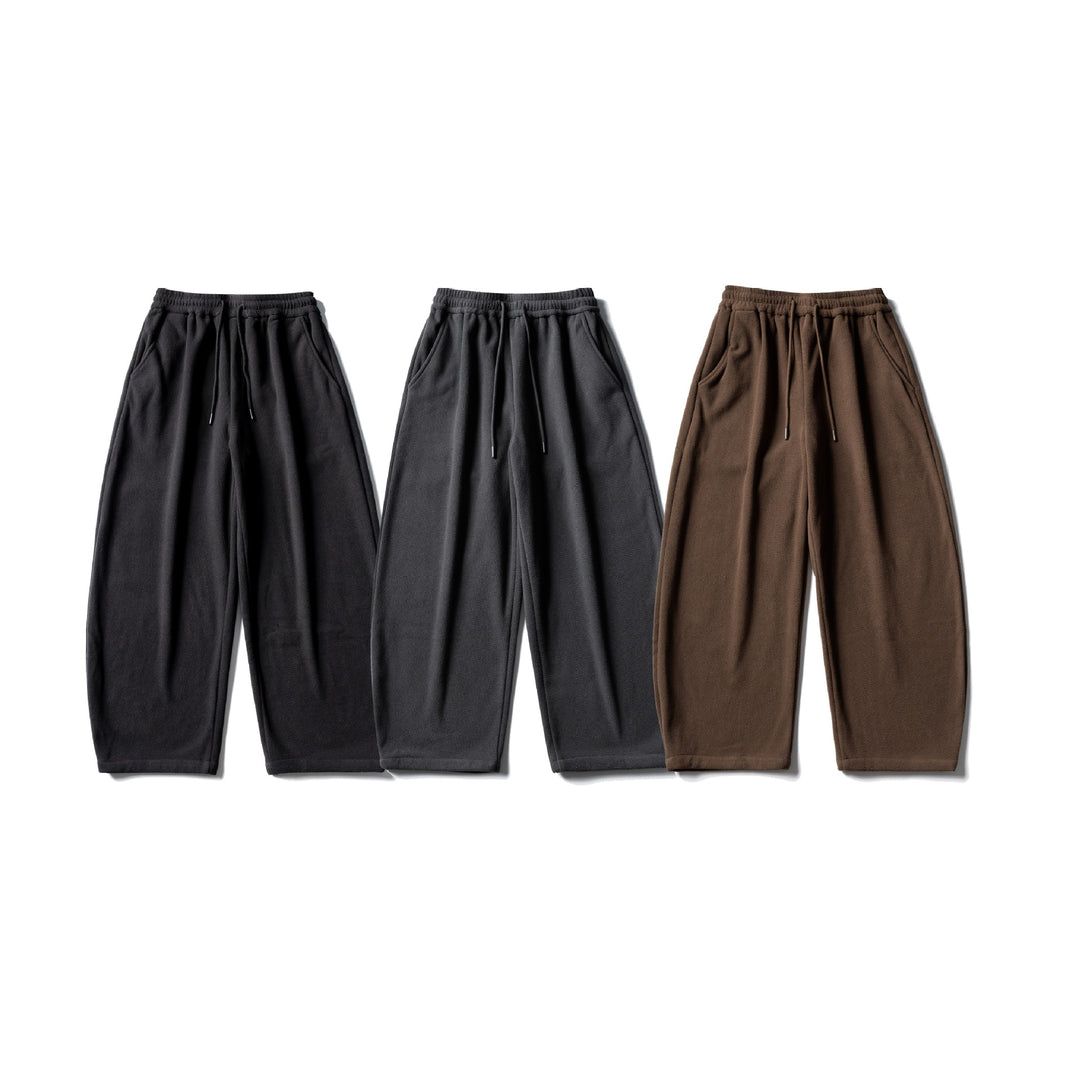 Unisex Fleece-Jogginghose mit elastischem Tunnelzugbund, seitlichen Eingrifftaschen und konischem Bein Shop Nory