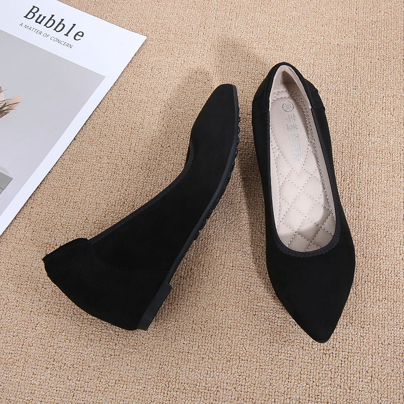 Damen Wedges Ballerinas mit bequemer Sohle und elegantem Design