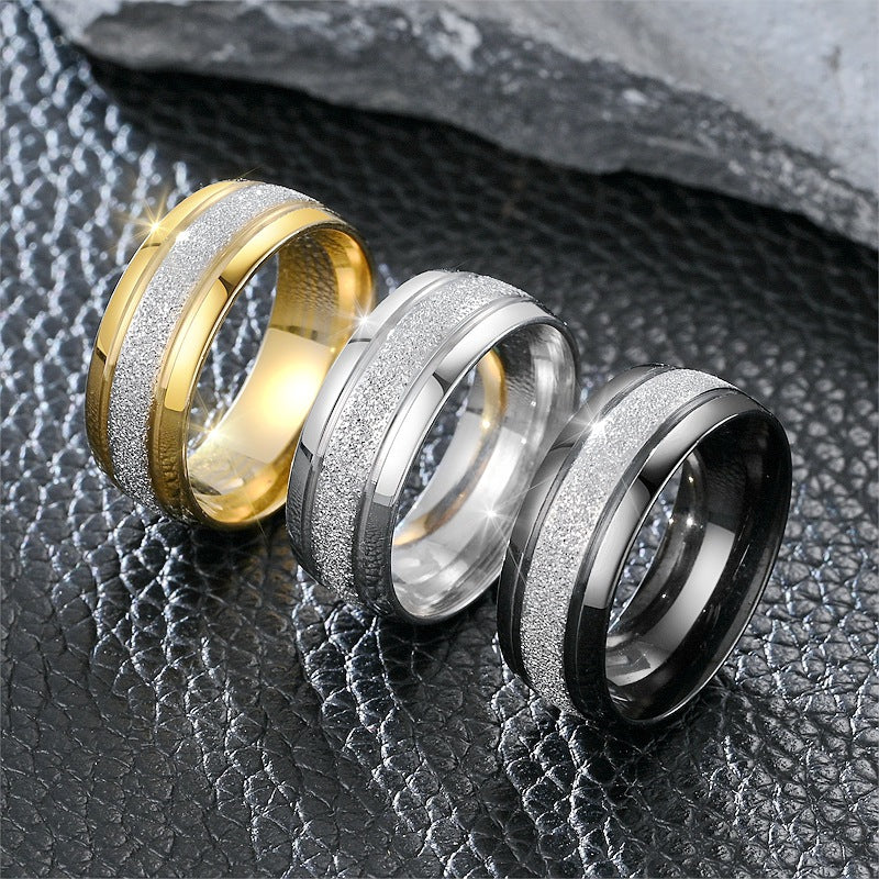 Herren Ring mit hochwertigem, zweifarbigen Oberflächenfinish Shop Nory