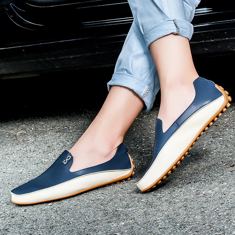 Damen eleganter Driving‑Mokassin mit weichem Lederlook, gepolstertem Komfortfußbett und profiliertem Noppenlaufsohle Shop Nory