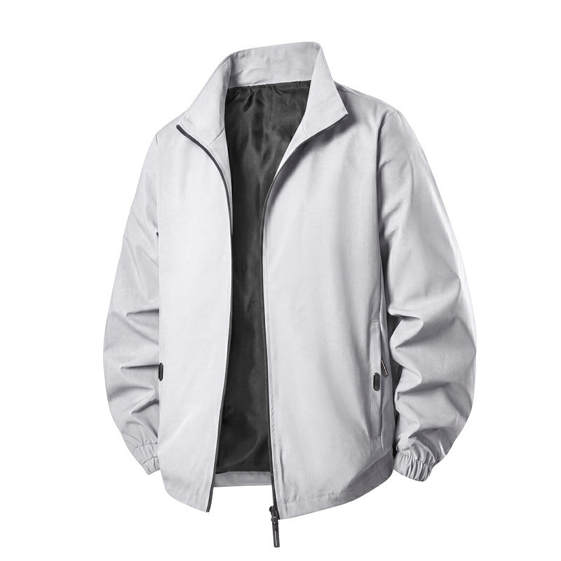 Herren Leichte Übergangsjacke mit hohem Stehkragen Shop Nory