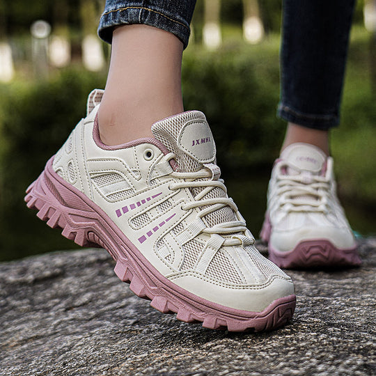 Damen Sportliche Trail-Laufschuhe mit atmungsaktivem Obermaterial und dämpfender Sohle