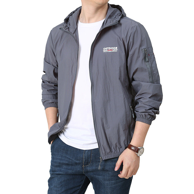 Herren Sportliche und winddichte Outdoor-Jacke Shop Nory