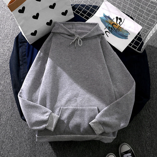 Unisex nan urbaner Streetwear-Kapuzenpullover mit doppellagiger Kapuze und verdecktem Kordelzug Shop Nory