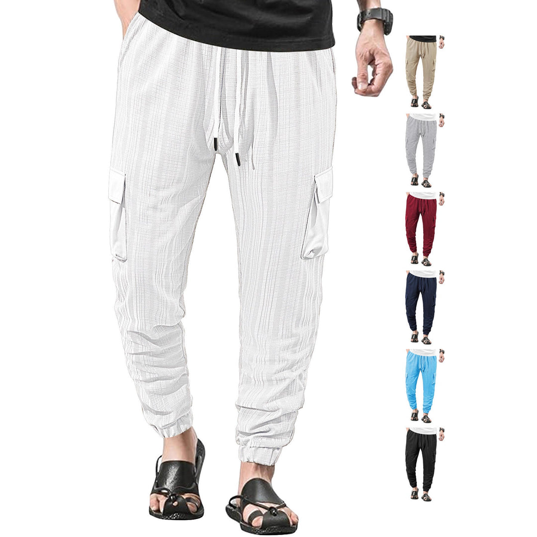 Damen Cargo-Hose aus leichtem Stoff Shopnory