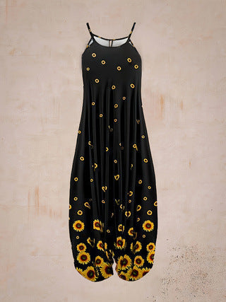 Damen Jumpsuit mit astrologischem Print Shopnory