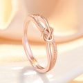 Damen Zierlicher Ring mit kunstvollem Knoten-Design Shop Nory