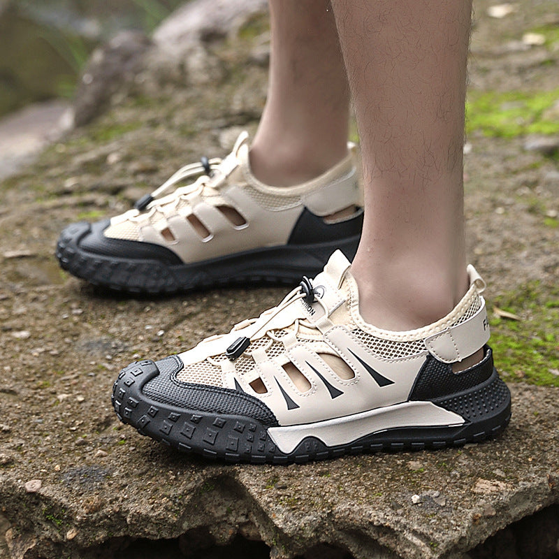 Damen Wasserdichte Outdoor-Sandalen mit rutschfester Sohle und atmungsaktivem Obermaterial Shopnory