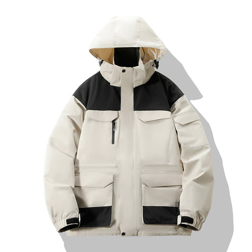 Damen Modische Funktionsjacke mit Hohem Kragen Shop Nory