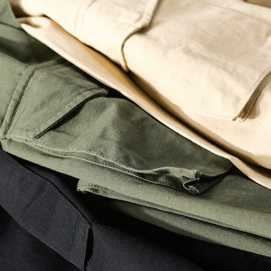 Herren Robustem Baumwoll-Twill Overshirt mit aufgesetzten Brusttaschen und Relaxed-Fit Shop Nory